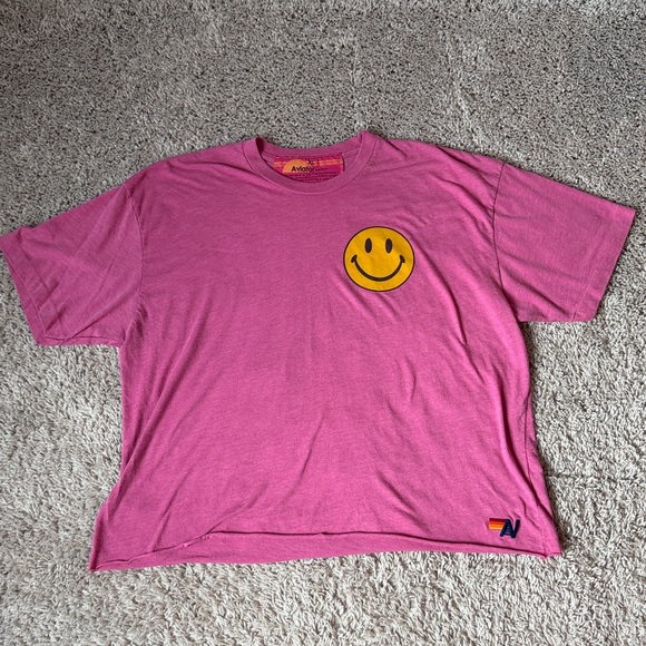Aviator Nation Smiley 2 Boyfriend Tee - Picture 2 of 7